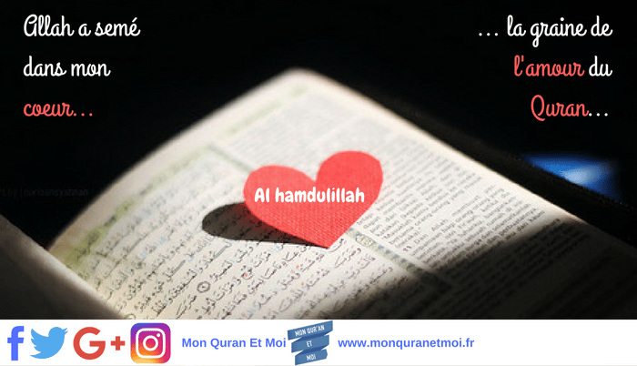 Allah, Coran, Coeur Mon Quran et moi