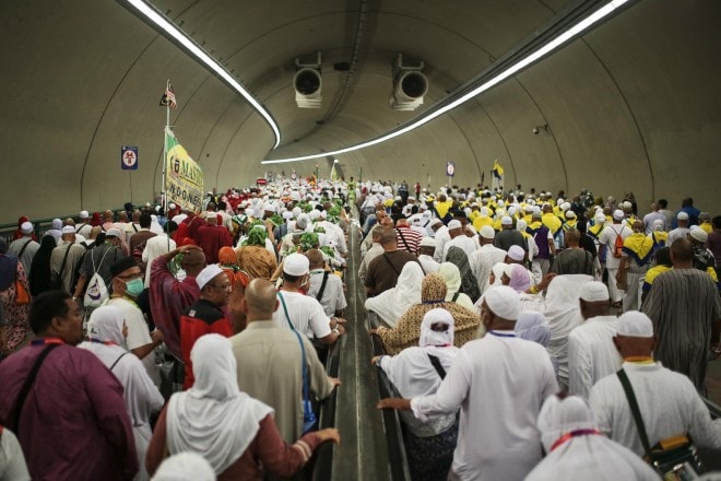 Se préparer au Hajj - Les tunnels