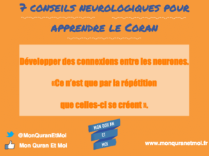 Apprendre le Coran - Neurones