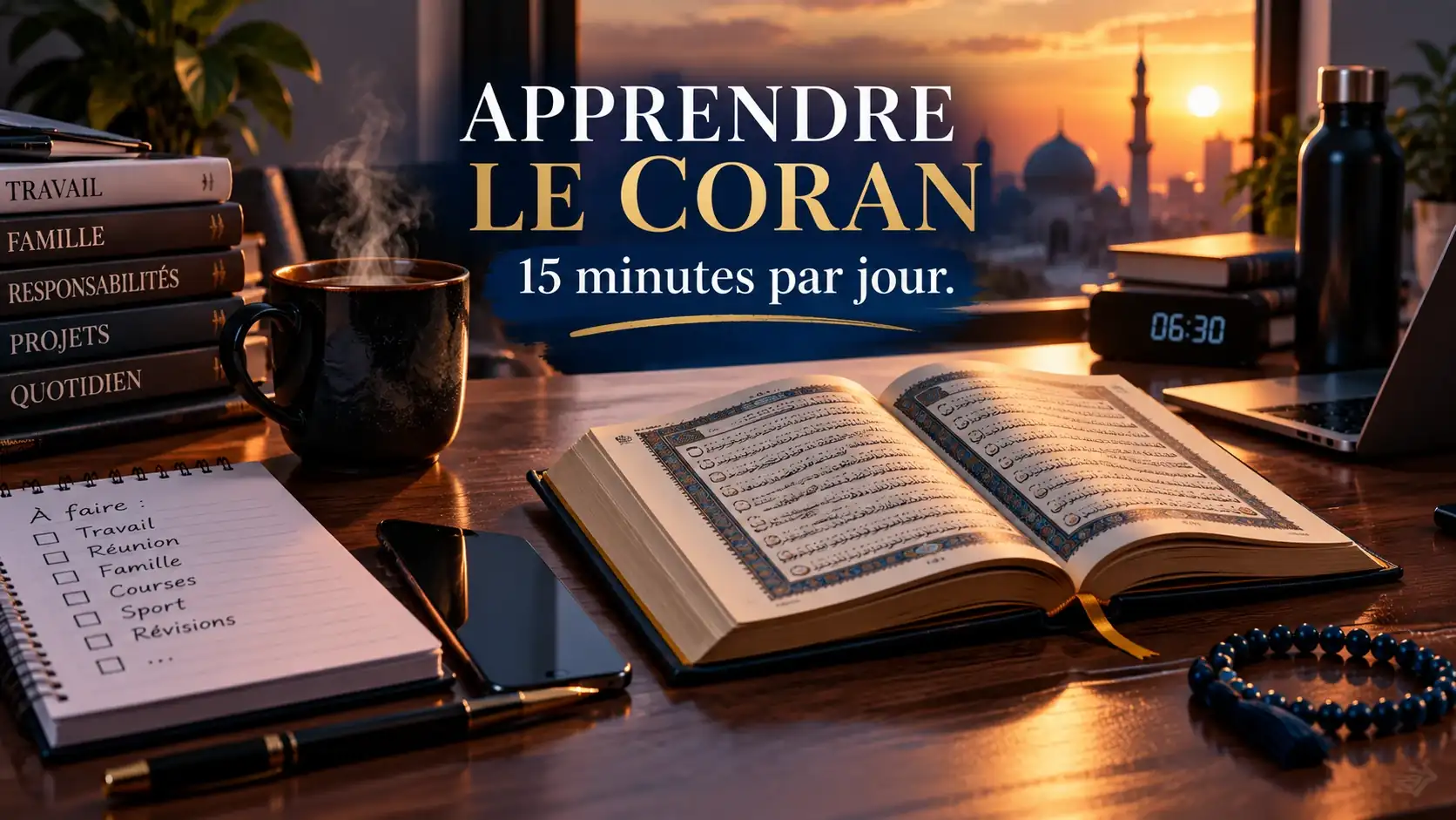Apprendre le Coran en 15 minutes par jour