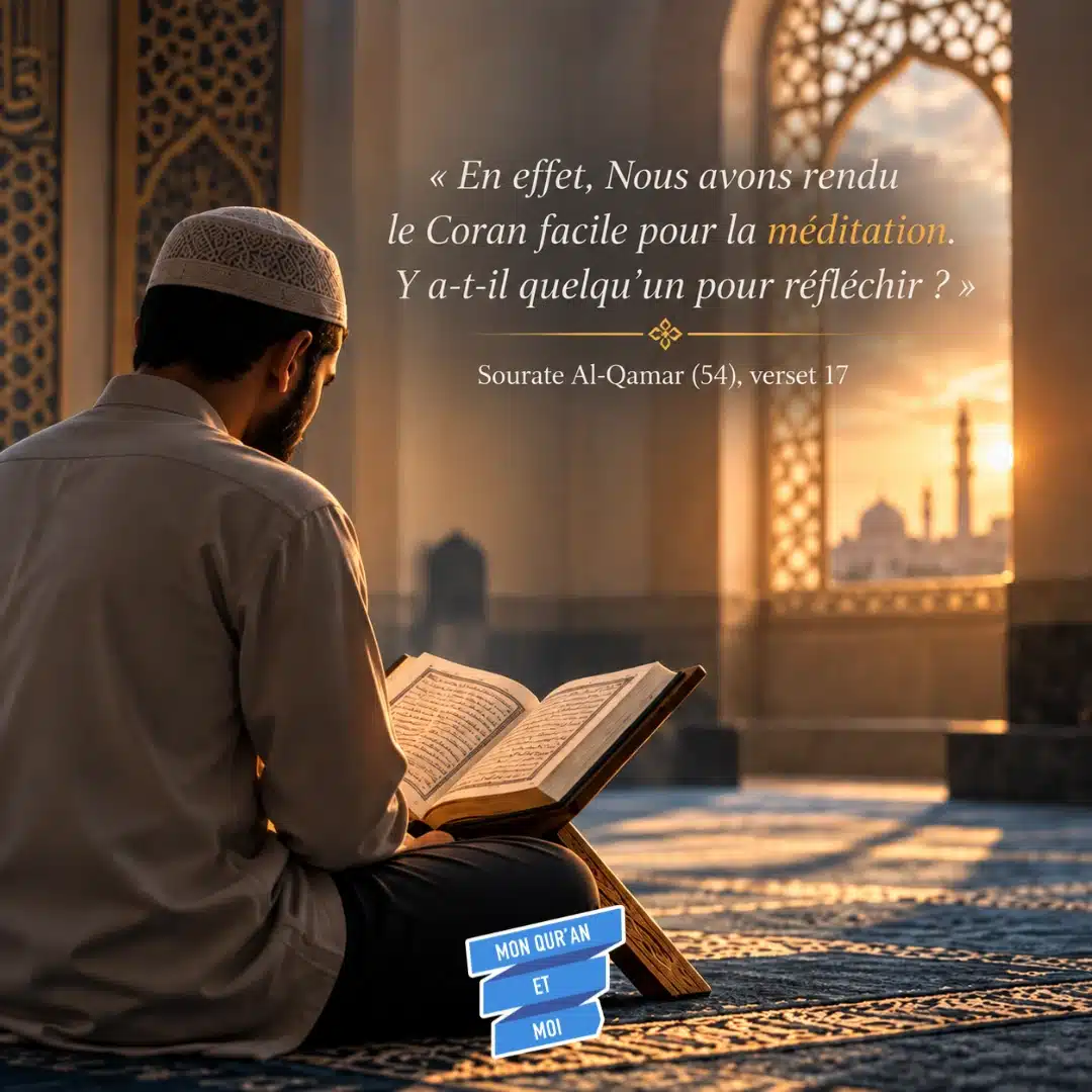Coran, méditation et réflexion Lecture du Coran et méditation sur la Parole d’Allah